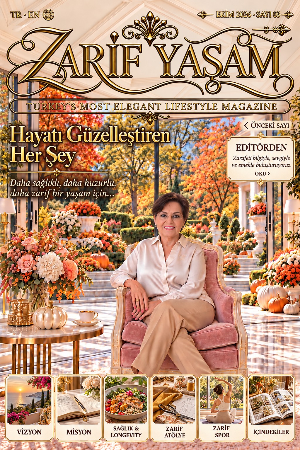 ZARİF YAŞAM — Ekim 2026 · Sayı 03